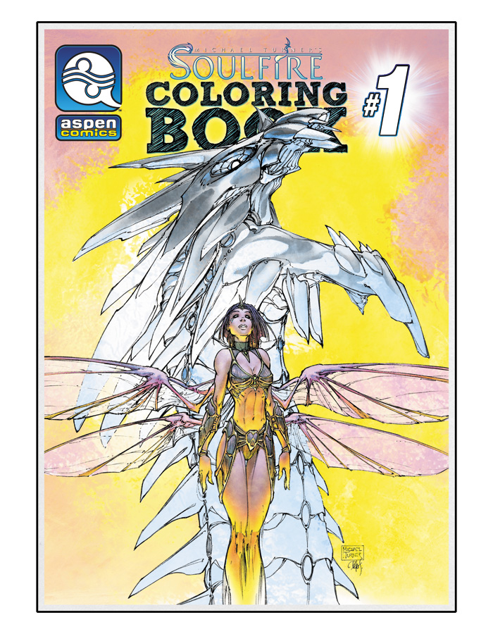 Soulfire Coloring Book Special Graphic Novel Volume 1