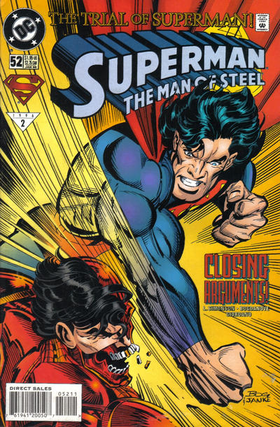 Superman: The Man of Steel #52 [Direct Sales]-Fine (5.5 – 7)