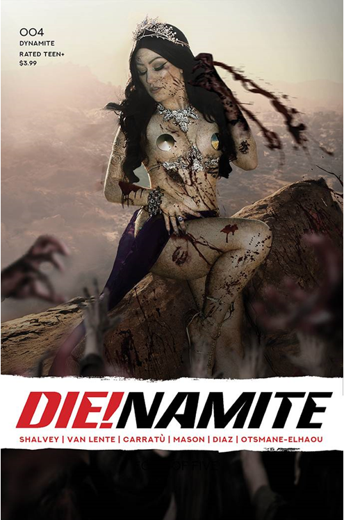 Die!namite #4 Cover F Hollon Zombie Cosplay Last Call Bonus