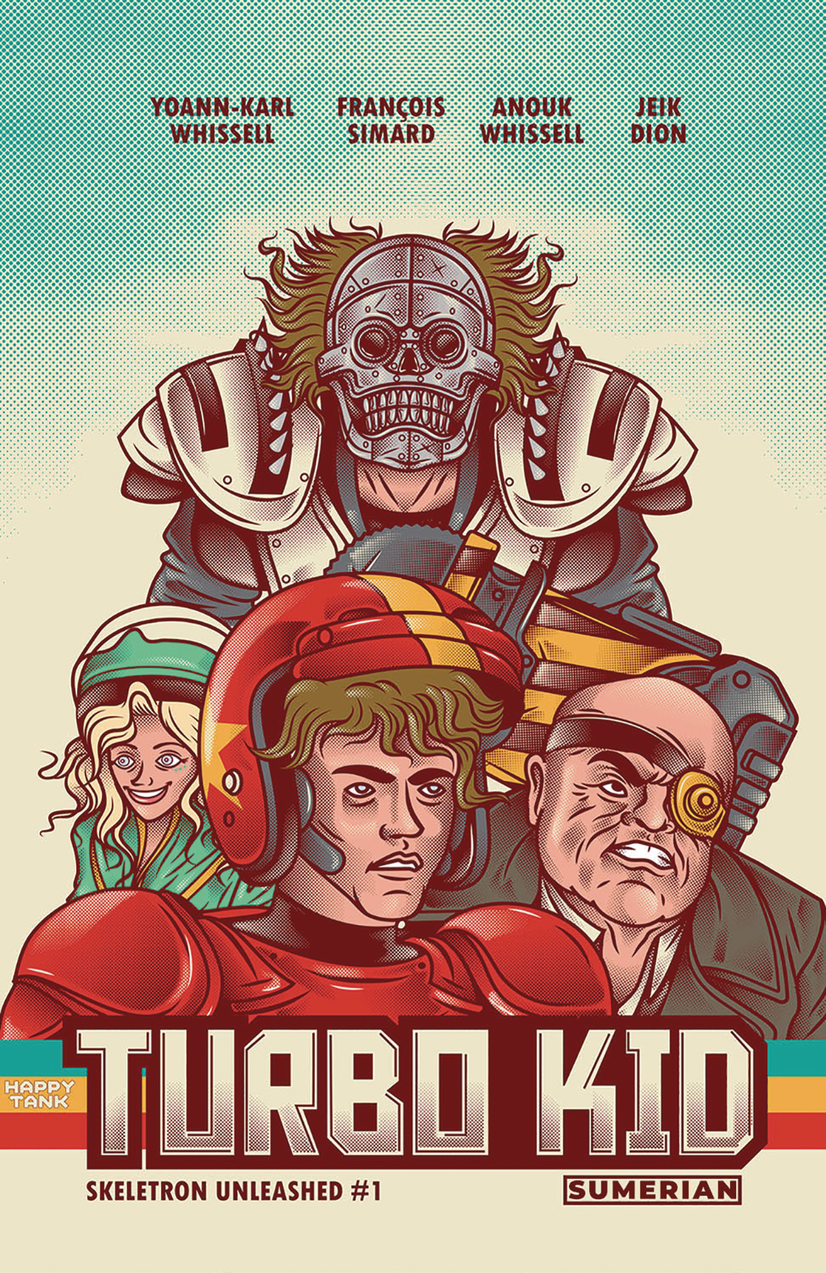 Turbo Kid Skeletron Unleashed #1 Cover C Cetina Movie Poster Variant (Mature)