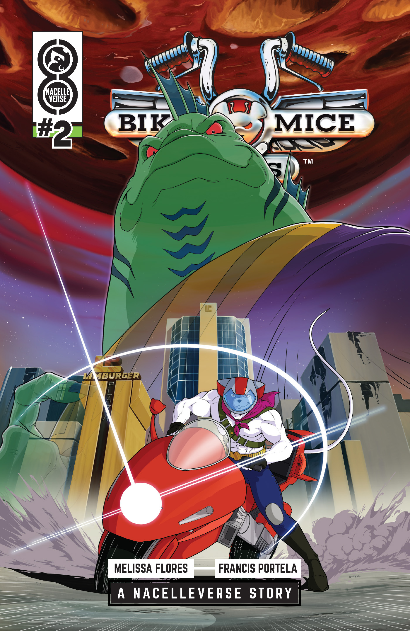 Biker Mice from Mars #2 Cover B Patrick Spaziante Variant (Of 3)