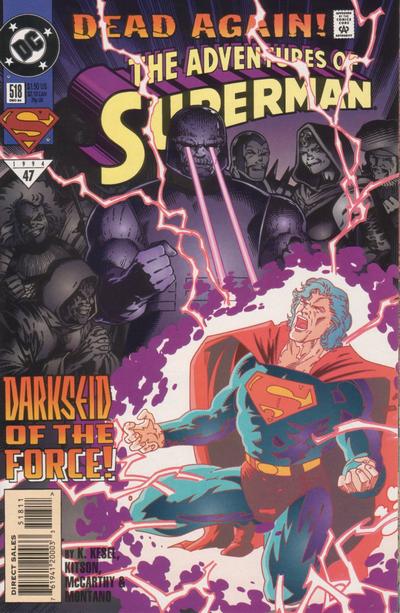 Adventures of Superman #518 [Direct Sales]-Very Fine (7.5 – 9)