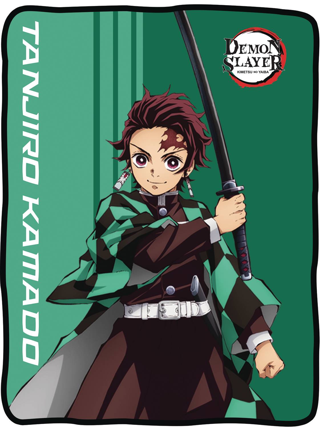 Demon Slayer Tanjiro 45x60in Throw