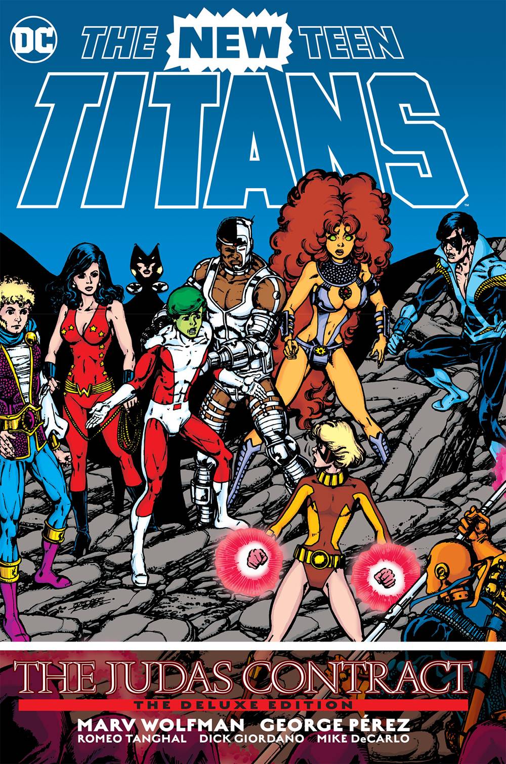 New Teen Titans The Judas Contract Deluxe Edition Hardcover