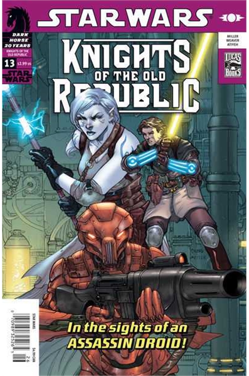 Star Wars Knights of The Old Republic #13 [Newsstand]-Very Fine