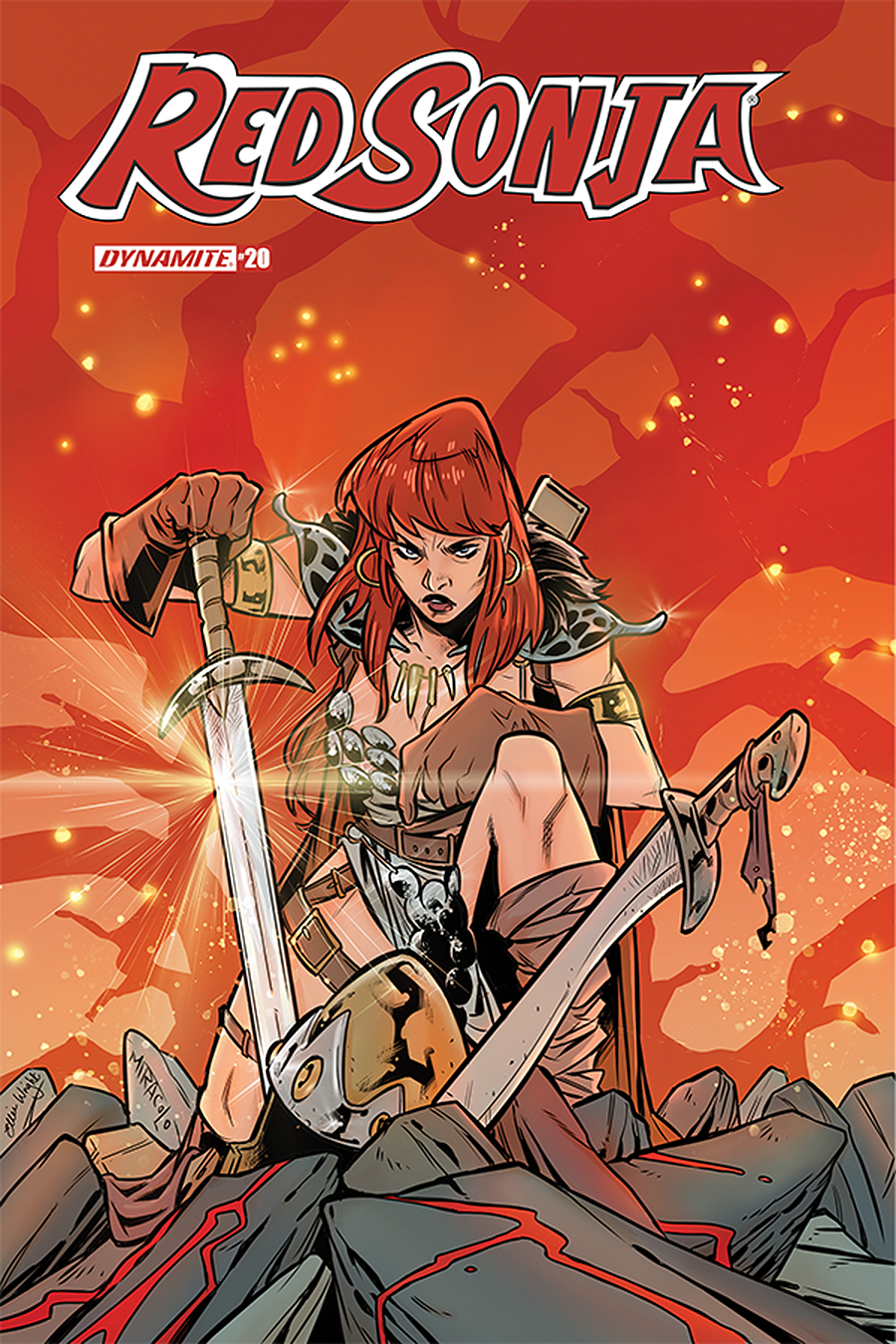 Red Sonja #20 Cover D Miracolo
