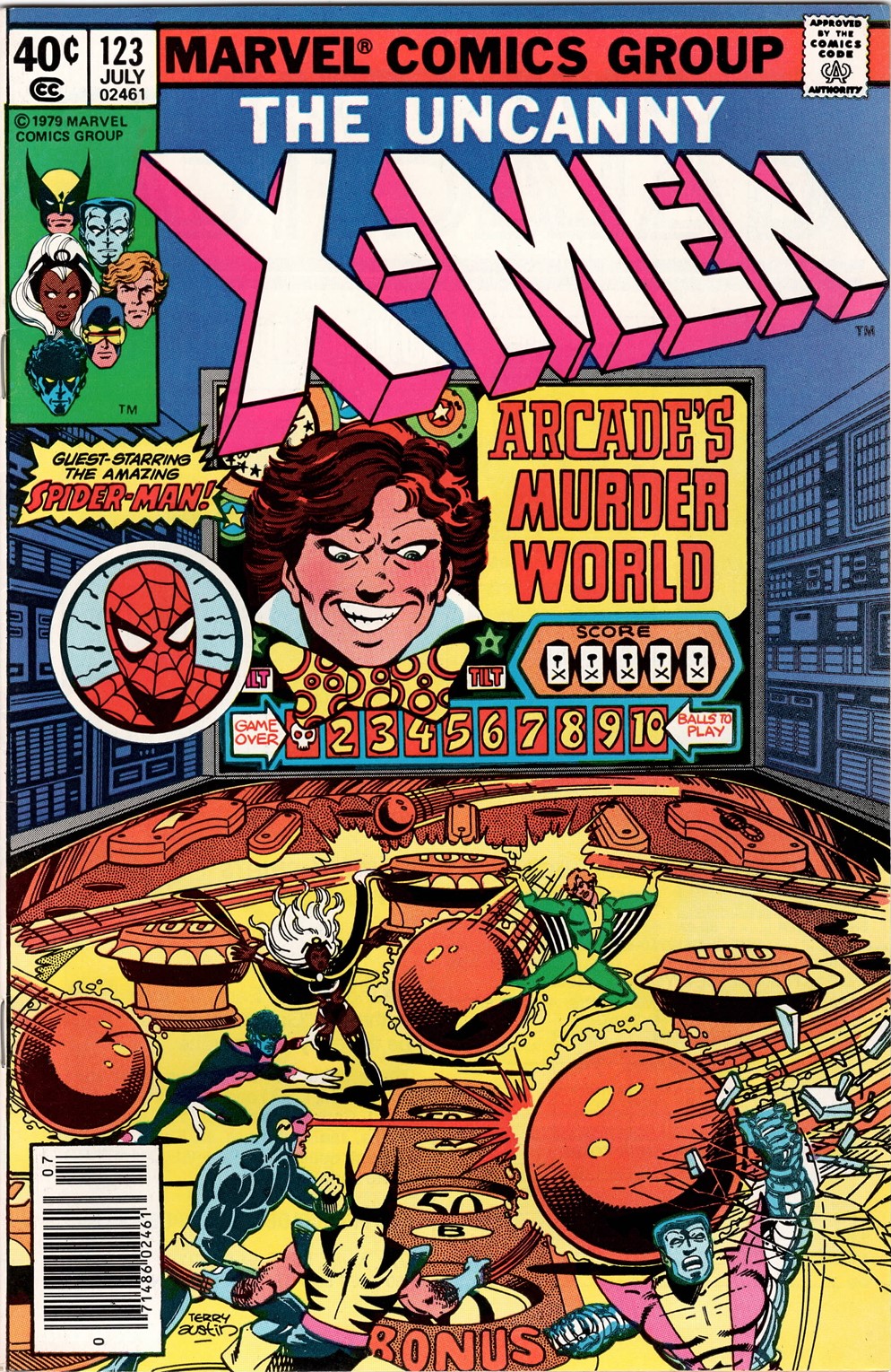 Uncanny X-Men #123 Newsstand Variant