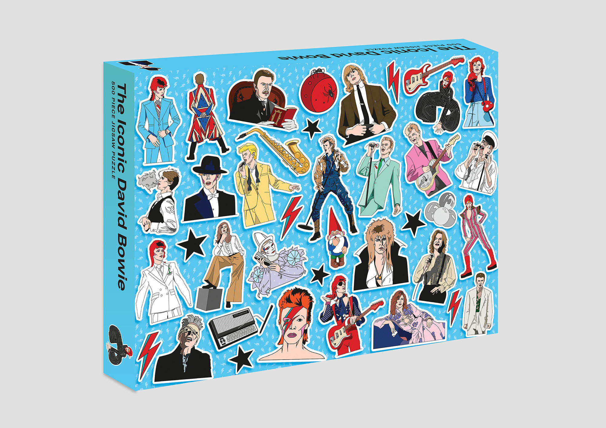 Iconic David Bowie 500 piece jigsaw puzzle