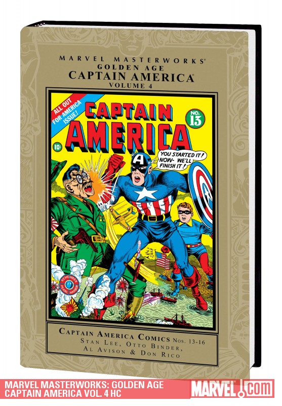 Marvel Masterworks Golden Age Captain America Hardcover Volume 4