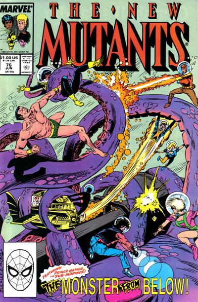 The New Mutants #76 [Direct] - Vg- 3.5