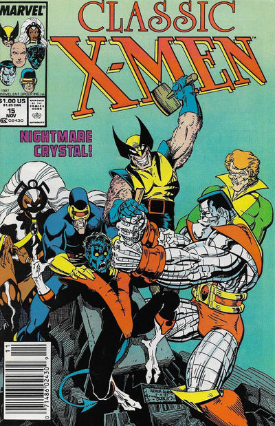 Classic X-Men #15 [Newsstand]-Very Good