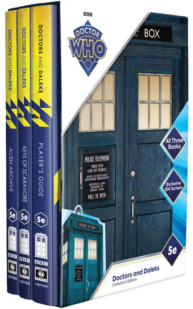 Doctor Who Rpg: Doctors And Daleks - Collector's Editions (5E)
