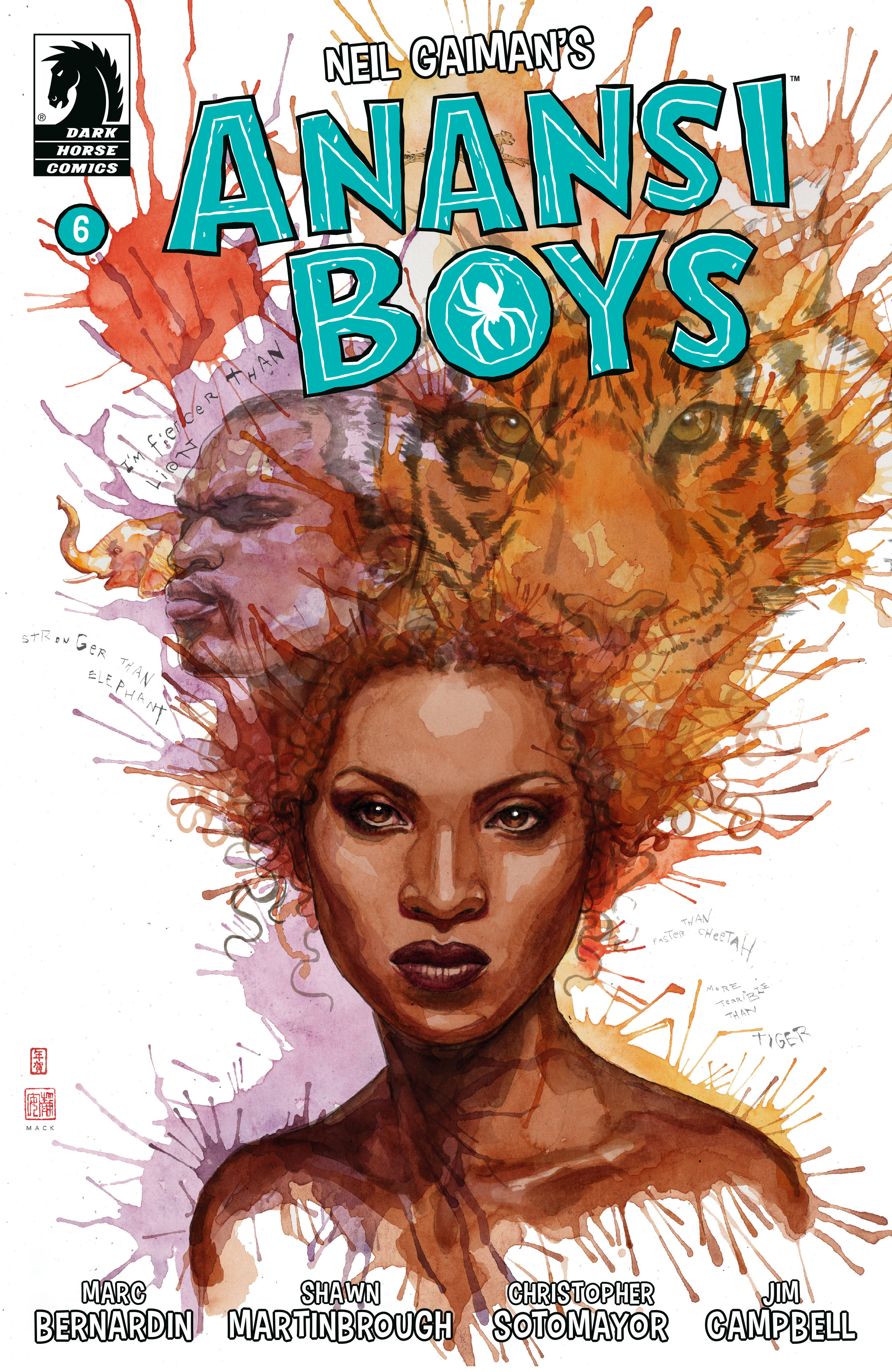 Anansi Boys #6 Cover A (David Mack)