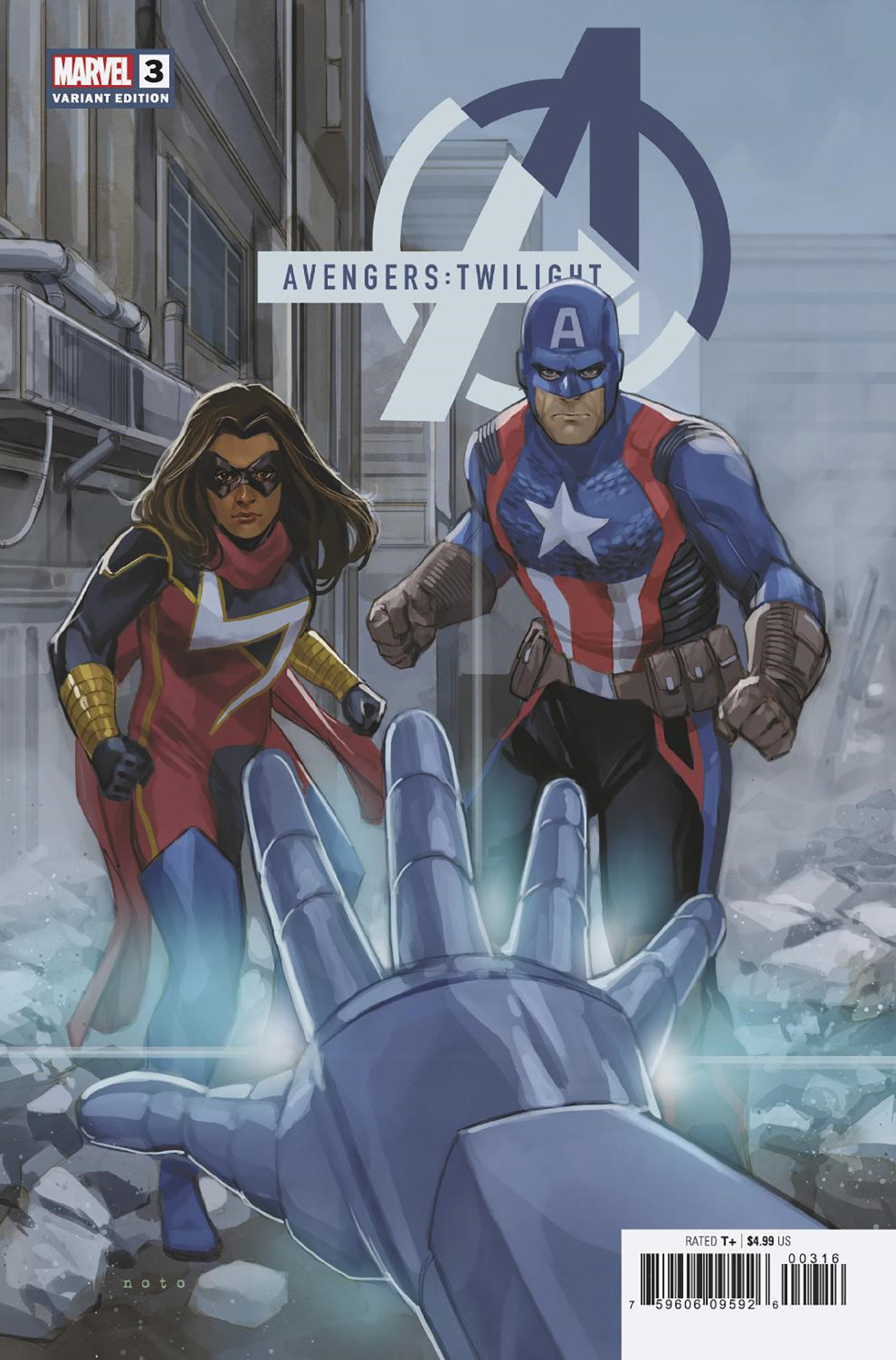 Avengers: Twilight #3 Phil Noto Variant 1 for 25 Incentive