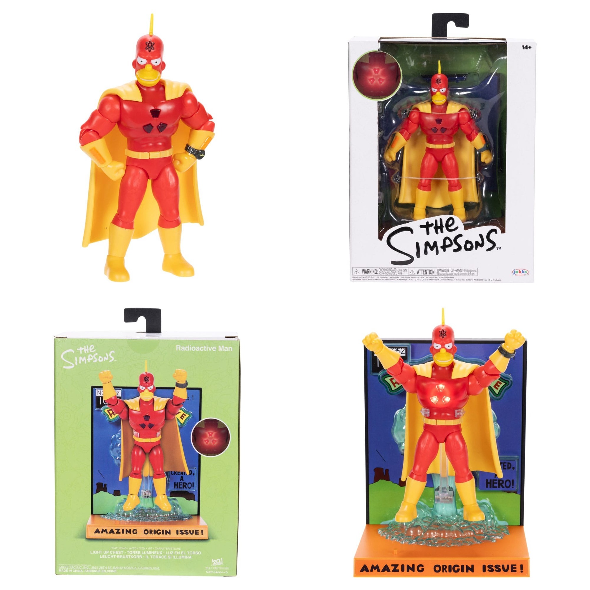 Simpsons Premium Radioactive Man Action Figure