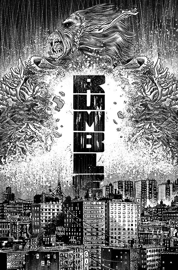 Rumble #11 Cover A Black & White Rubin (Mature)