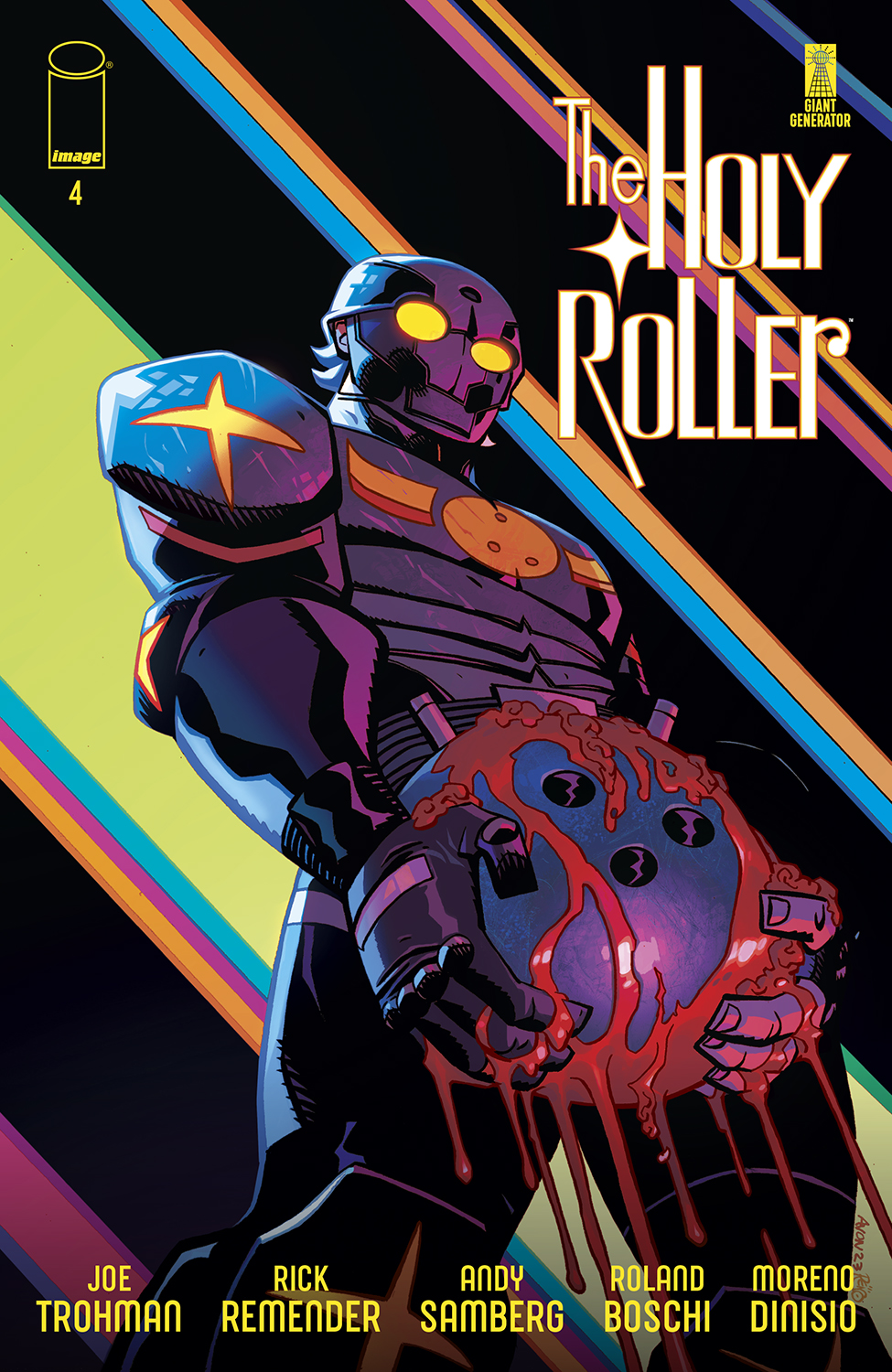 Holy Roller #4 (Of 10) Cover B 1 for 10 Incentive Oeming Variant