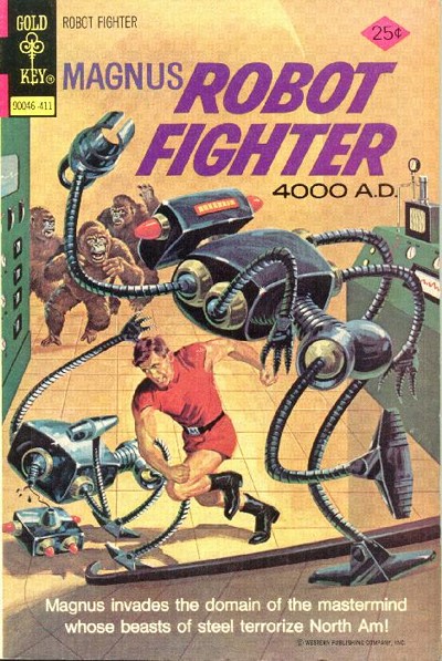 Magnus, Robot Fighter #37 [Gold Key]-Fine