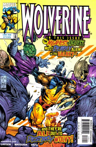 Wolverine #135 [Direct Edition]-Fine (5.5 – 7)