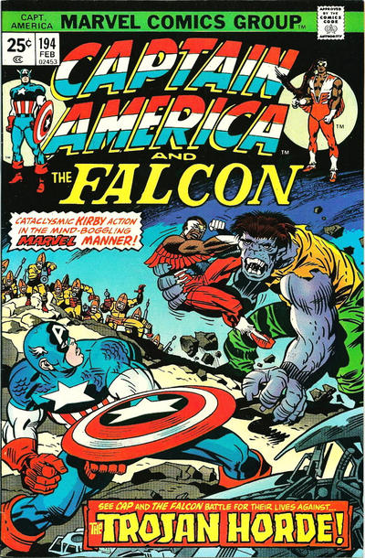 Captain America #194 [Regular Edition] - Fn/Vf 