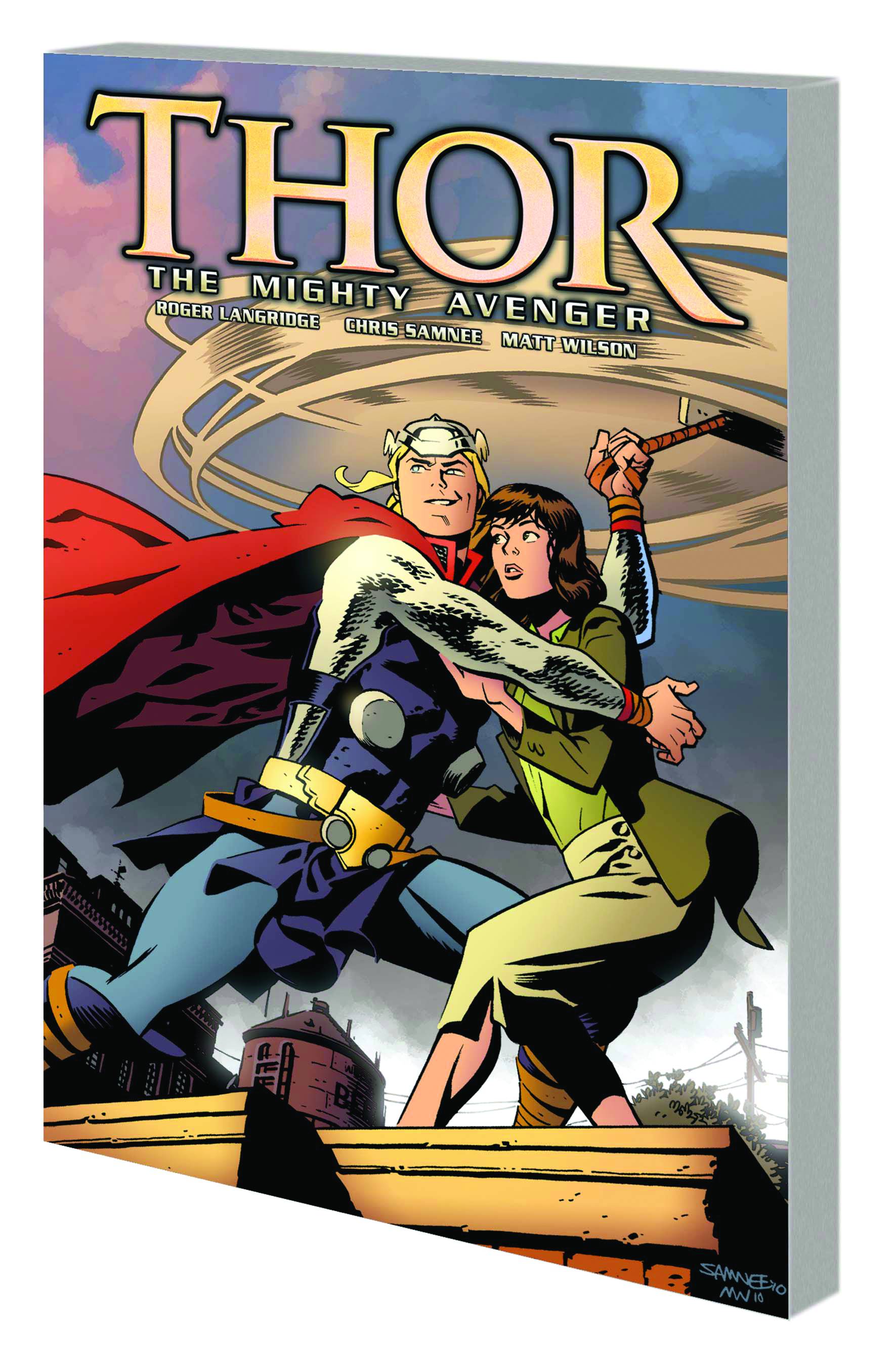 Thor The Mighty Avenger Volume 1 The God Who Fell To Earth Graphic Novel