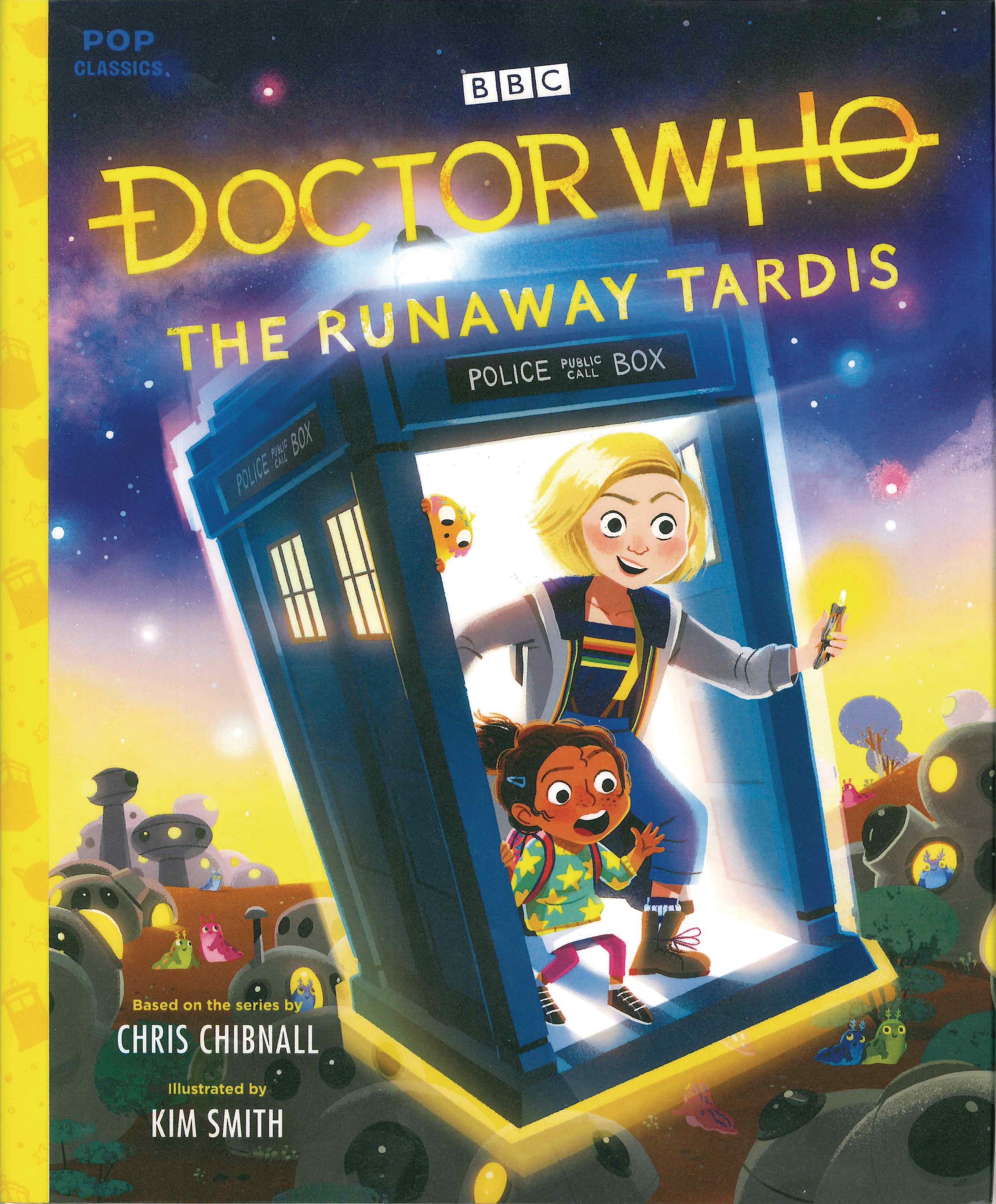 Doctor Who Runaway Tardis Pop Classic Illustrated Storybook Hardcover