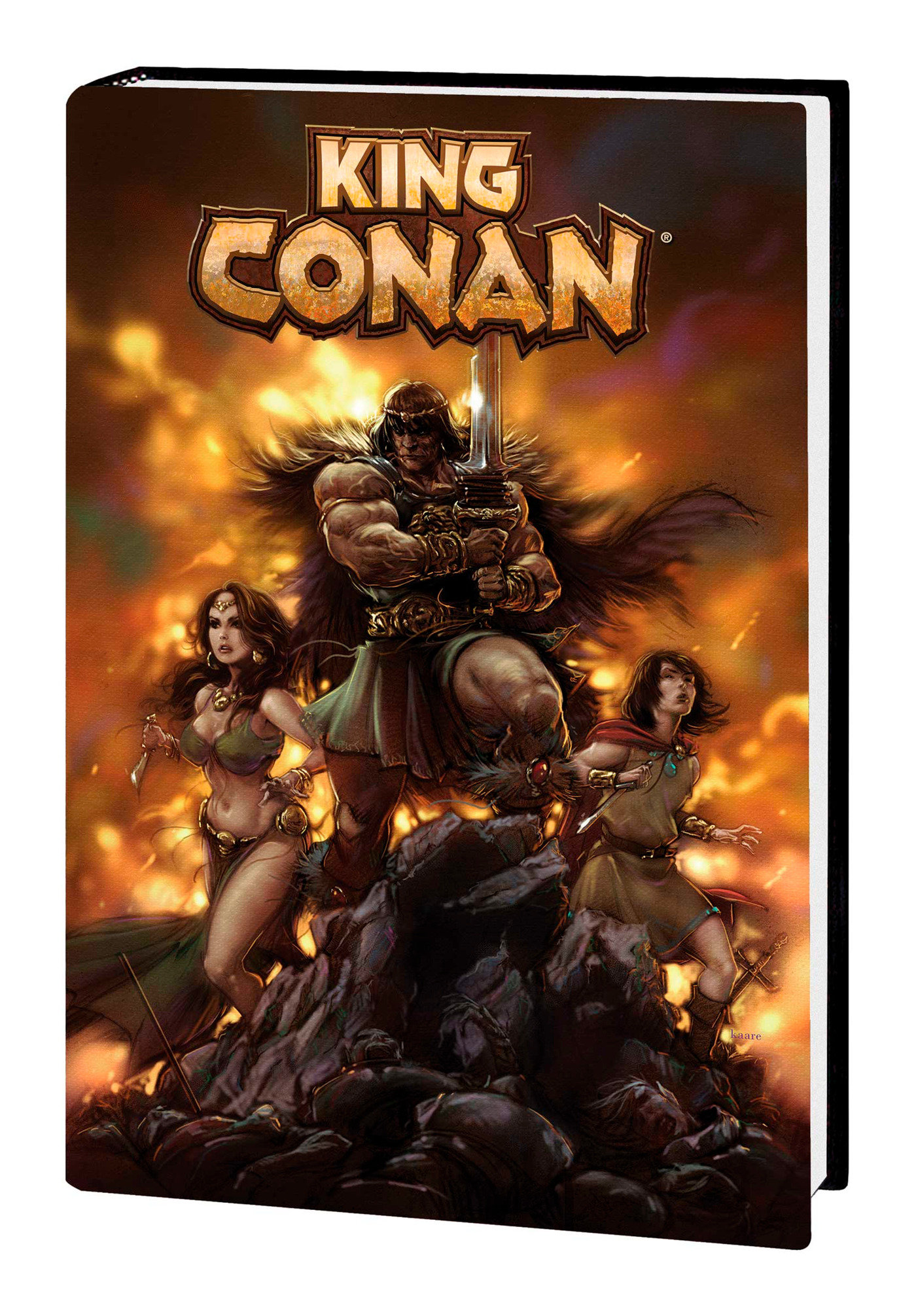 Conan King Original Marvel Yrs Omnibus Hardcover Volume 1 Andrews Cover