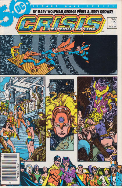 Crisis On Infinite Earths #11 [Newsstand](1985)-Very Good (3.5 – 5)