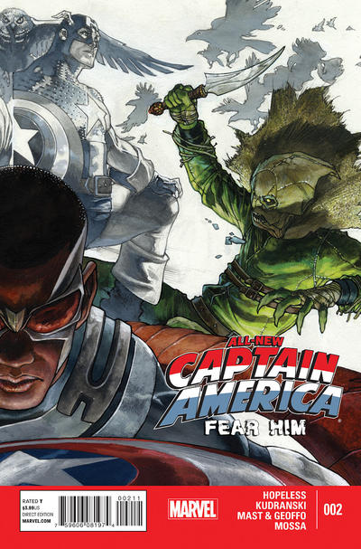 All-New Captain America: Fear Him #2-Very Fine (7.5 – 9)