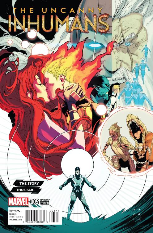 Uncanny Inhumans #5 (Anka Story Thus Far Variant) (2015)