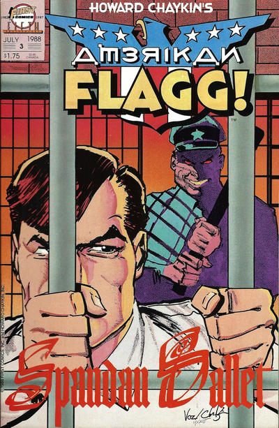 Howard Chaykin's American Flagg #3-Very Fine (7.5 – 9)