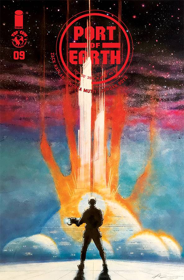 Port of Earth #9 Cover B Campbell