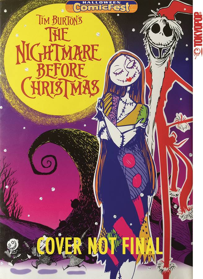 Hcf 2016 Tim Burton Nightmare Before Christmas Manga Mini Comic Event Bundle