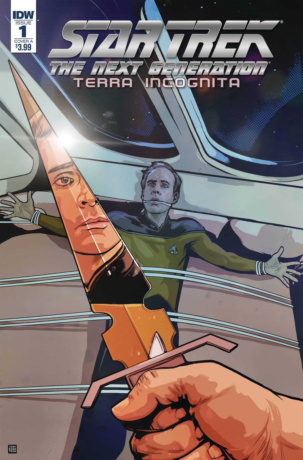 Star Trek Tng Terra Incognita #1 Cover A Shasteen