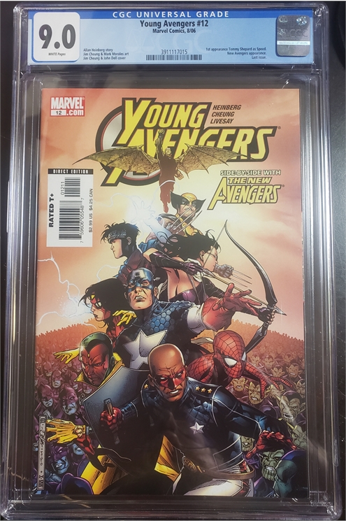 Young Avengers #12 Cgc 9.0