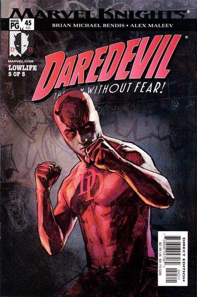 Daredevil #45 [Direct Edition] - Vf+ 8.5