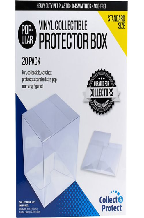 Vinyl Collectible Protector Box 20 Pack