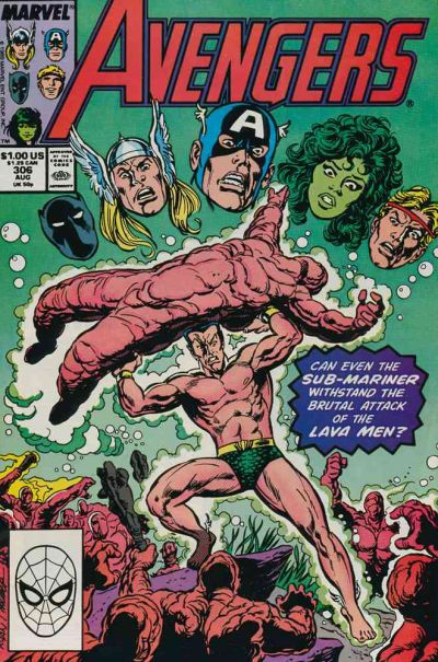 The Avengers #306 [Direct]-Fine (5.5 – 7)