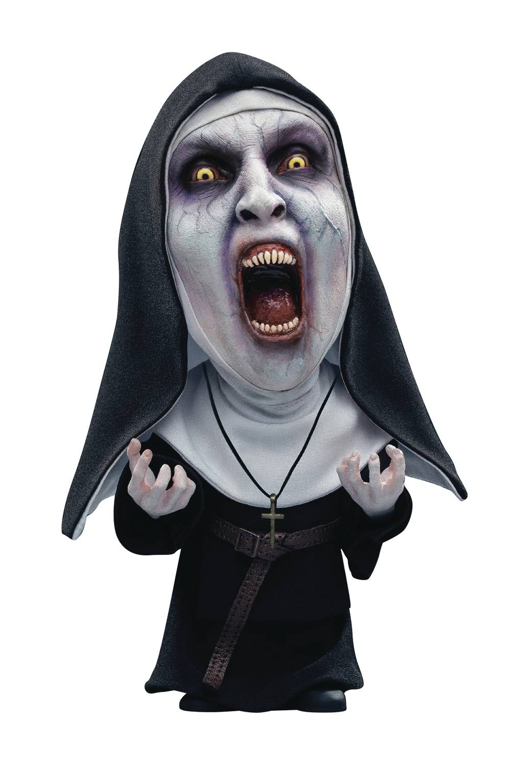 The Nun Valak Open Mouth Defo Real Soft Vinyl Statue Deluxe