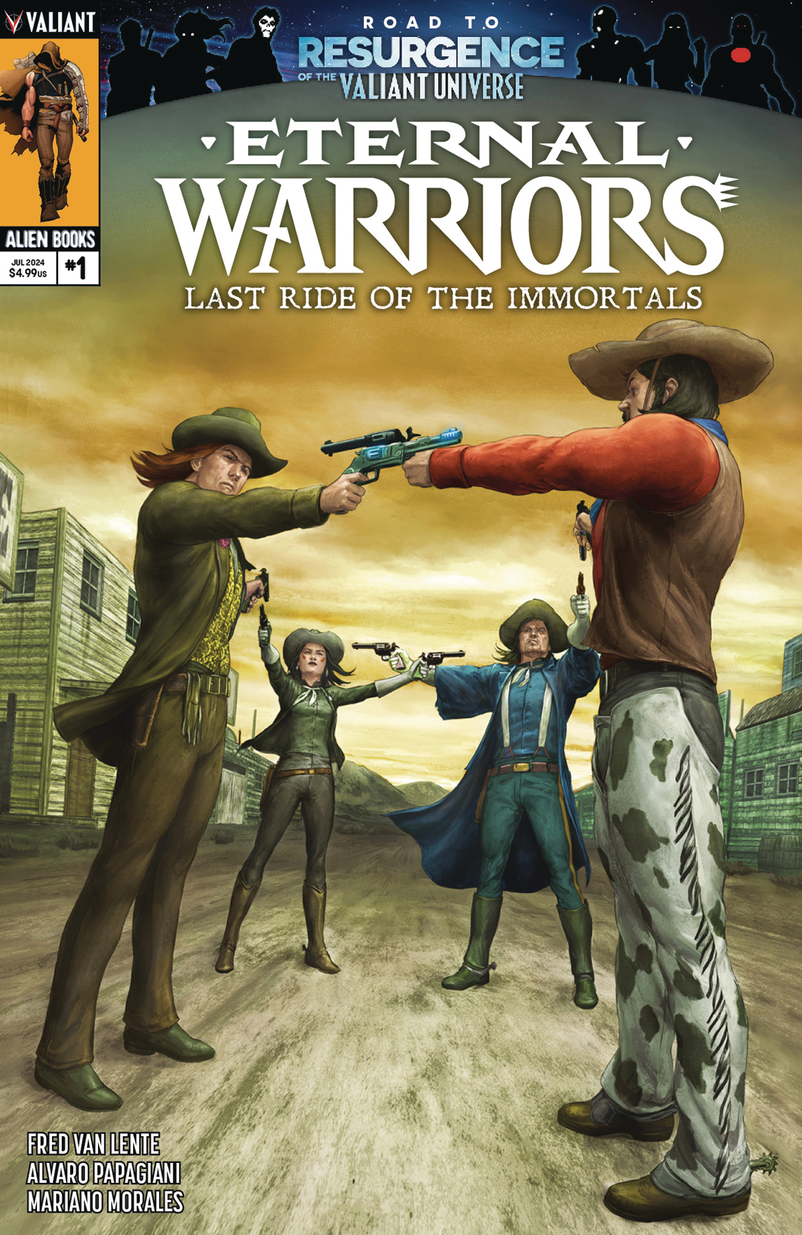 Eternal Warriors Last Ride Immortals #1 Cover B Alessio (Of 2)