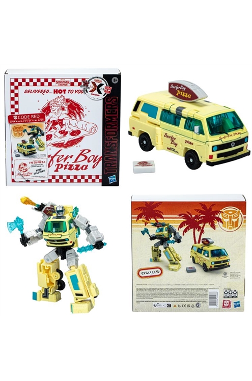 Transformers Collaborative Stranger Things X Transformers Code Red 
