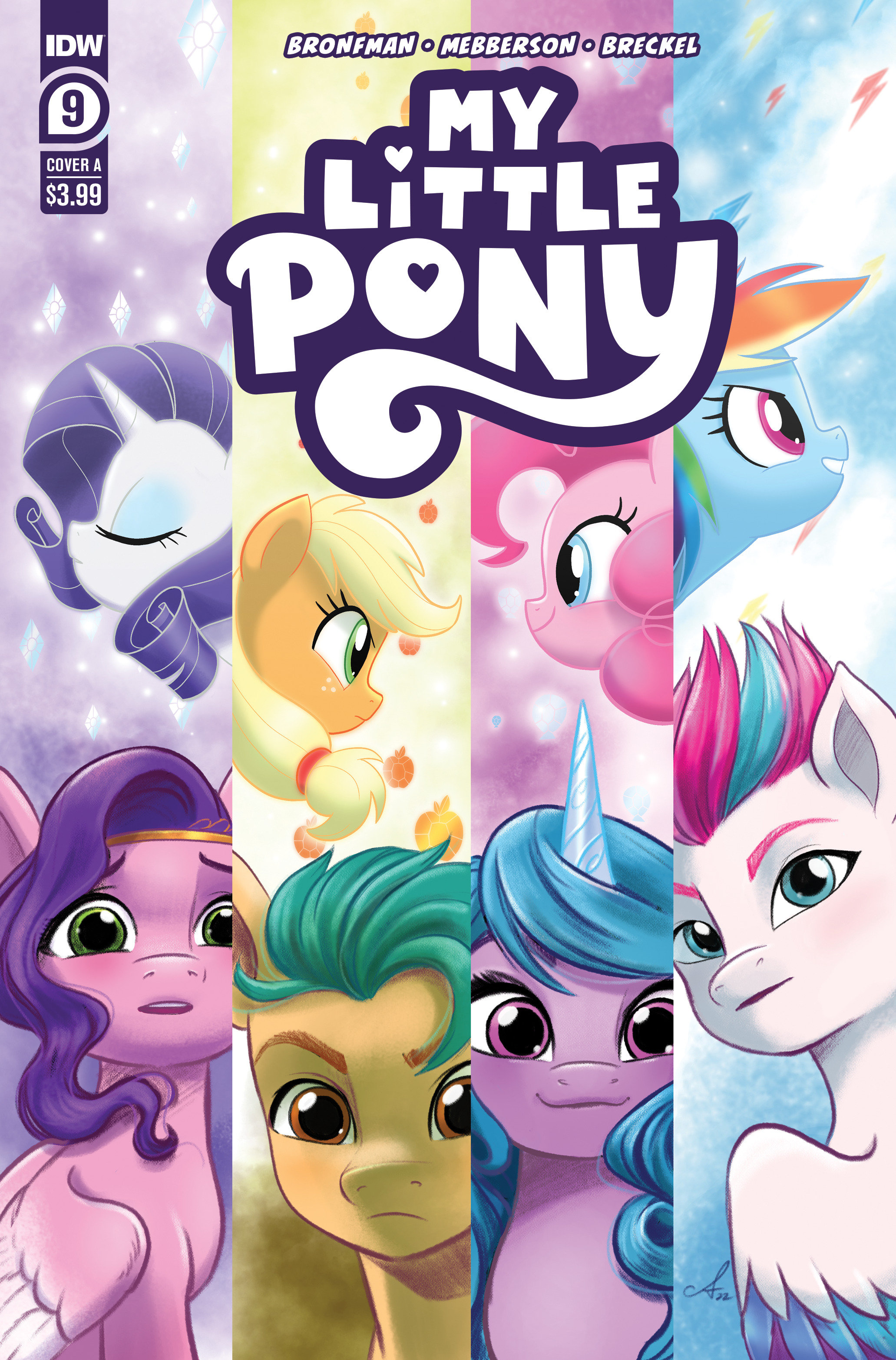 My Little Pony #9 Cover A Mebberson