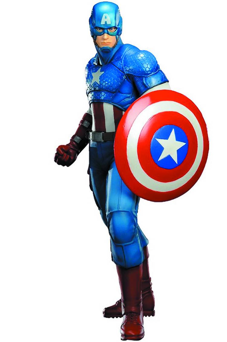 Marvel Comics Avengers Now Capt America Artfx+ Statue