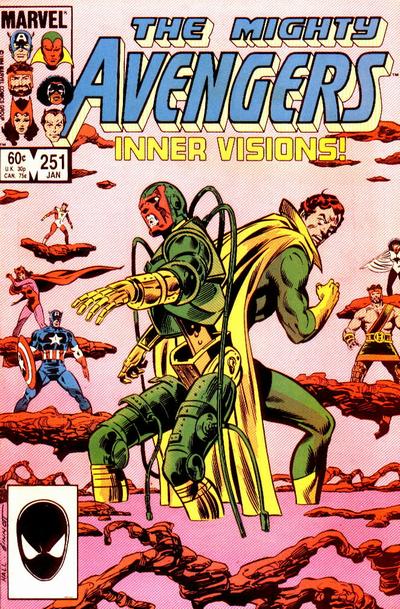 The Avengers #251 [Direct]-Good (1.8 – 3)