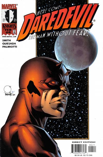 Daredevil #4 (1998) [Direct Edition]-Fine (5.5 – 7)