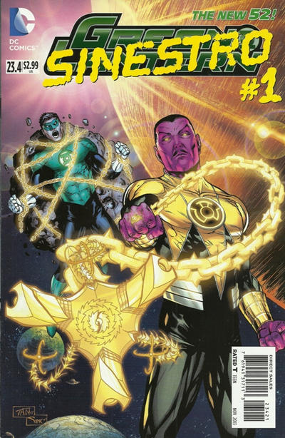 Green Lantern #23.40 Sinestro (2010) Standard Edition (2011)
