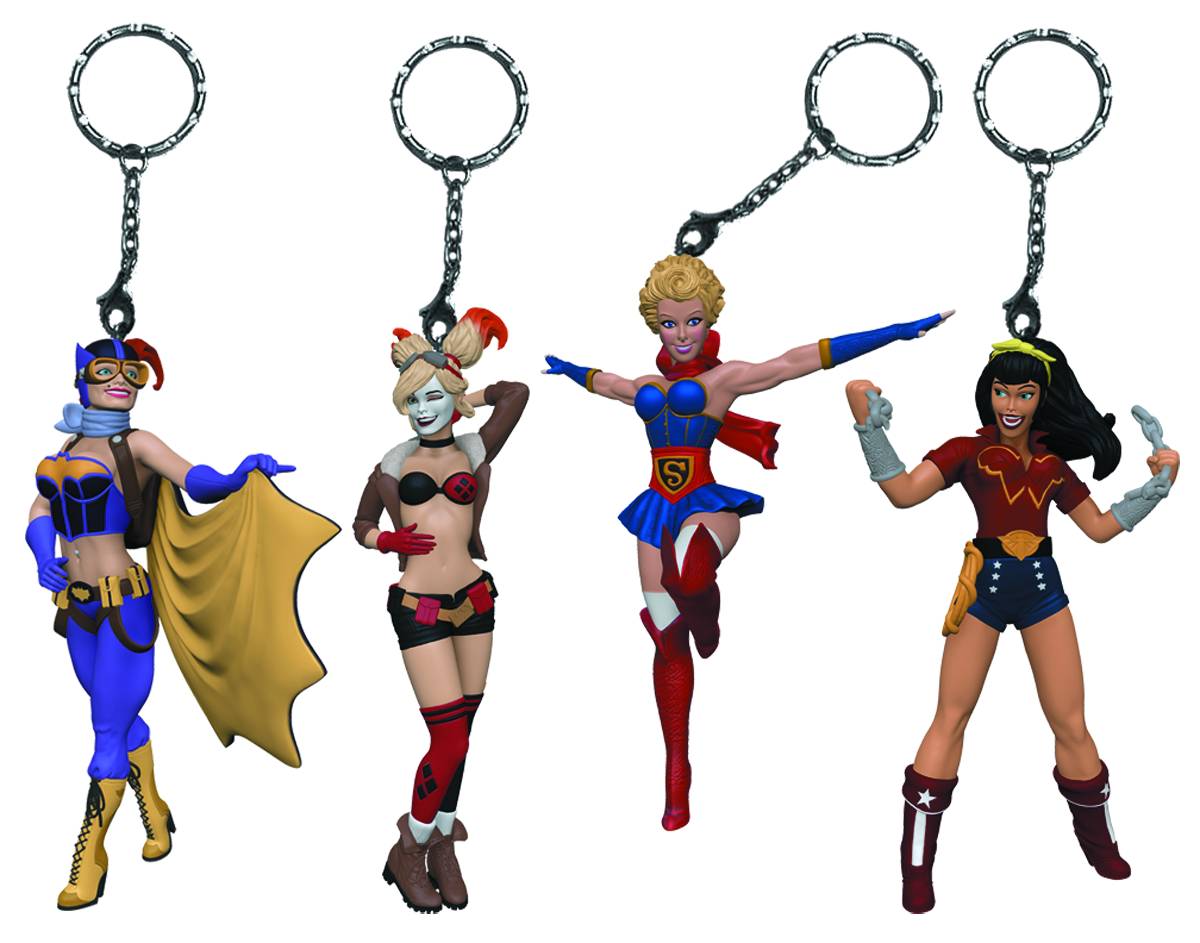 DC Bombshells Batgirl Keychain