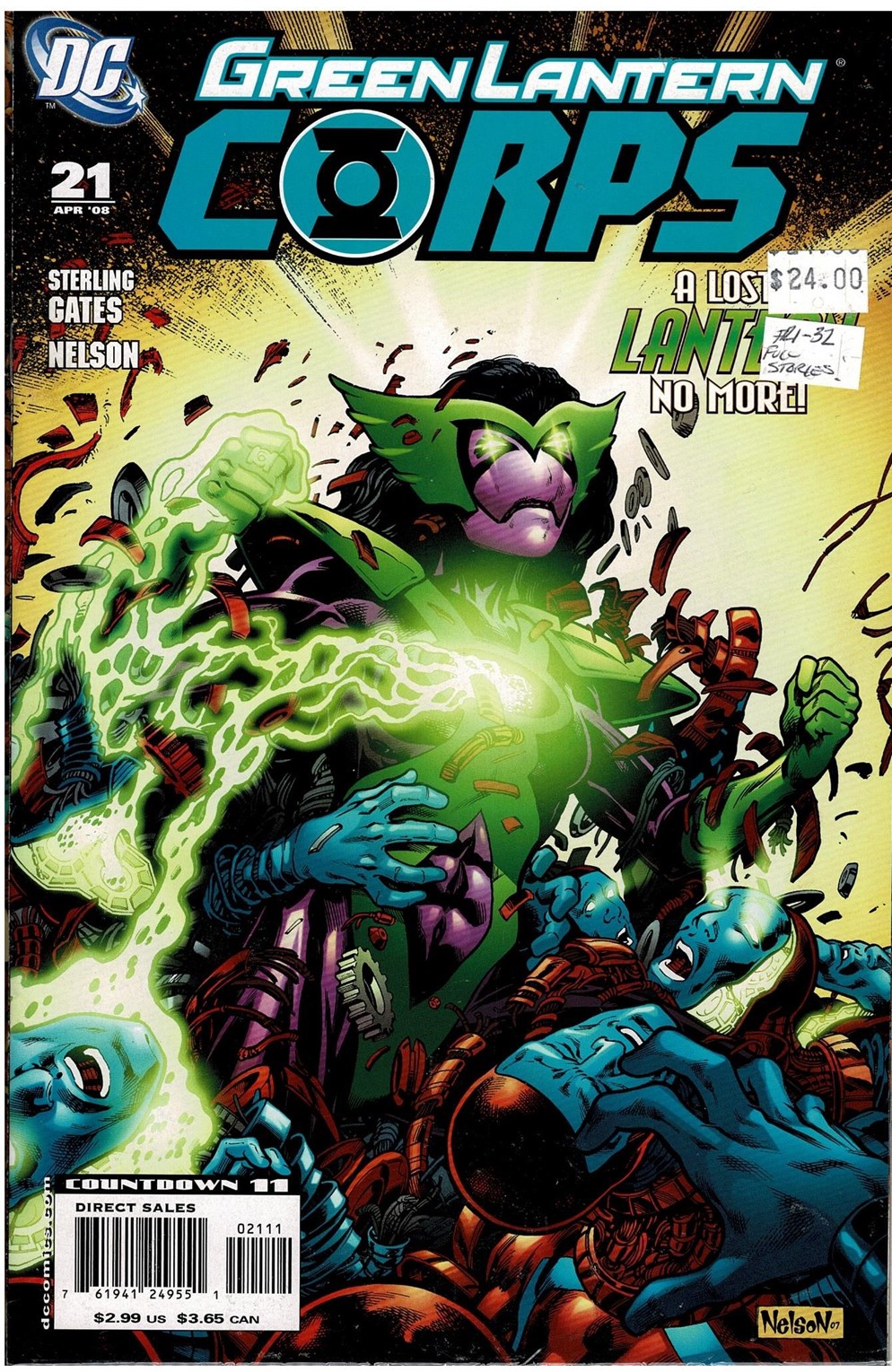 Green Lantern Corps #1-32 Comic Pack