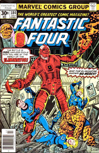 Fantastic Four #184 [30¢](1961)-Very Fine (7.5 – 9)