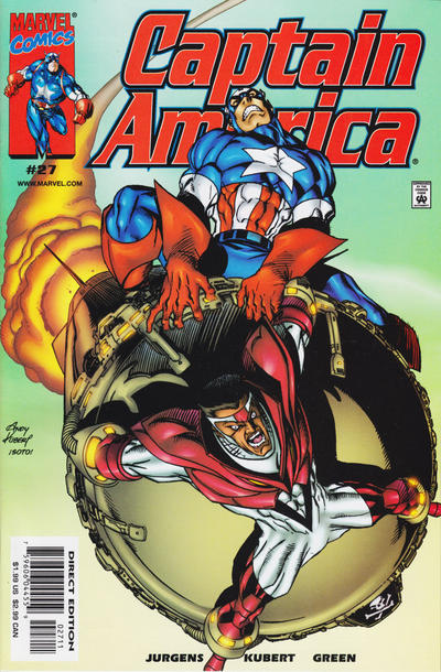 Captain America #27 (1998) [Direct Edition]-Fine (5.5-7)